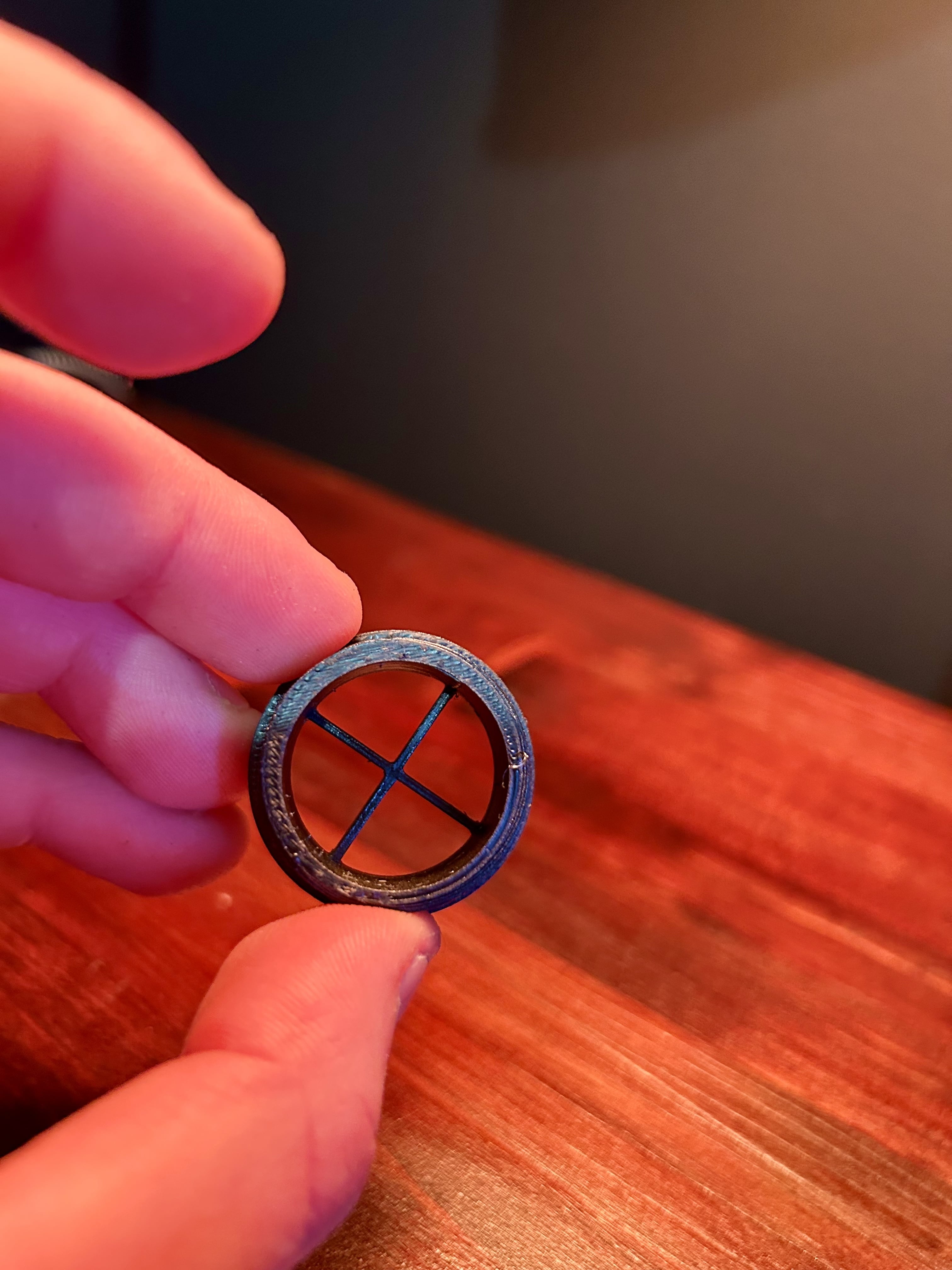 Détail des mires interchangeables