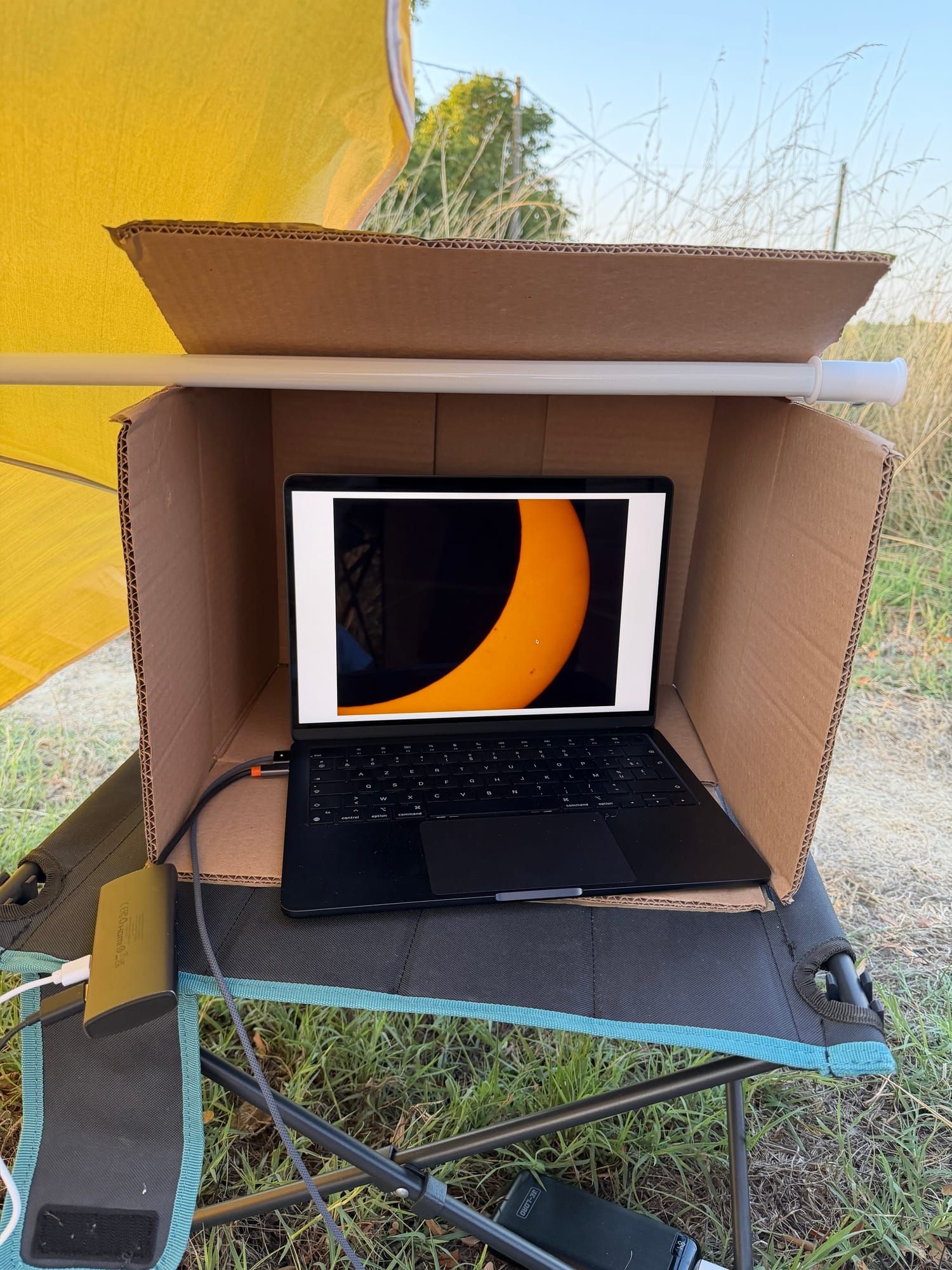 Solar eclipse of August 12, 2026 from Verdun-sur-Garonne