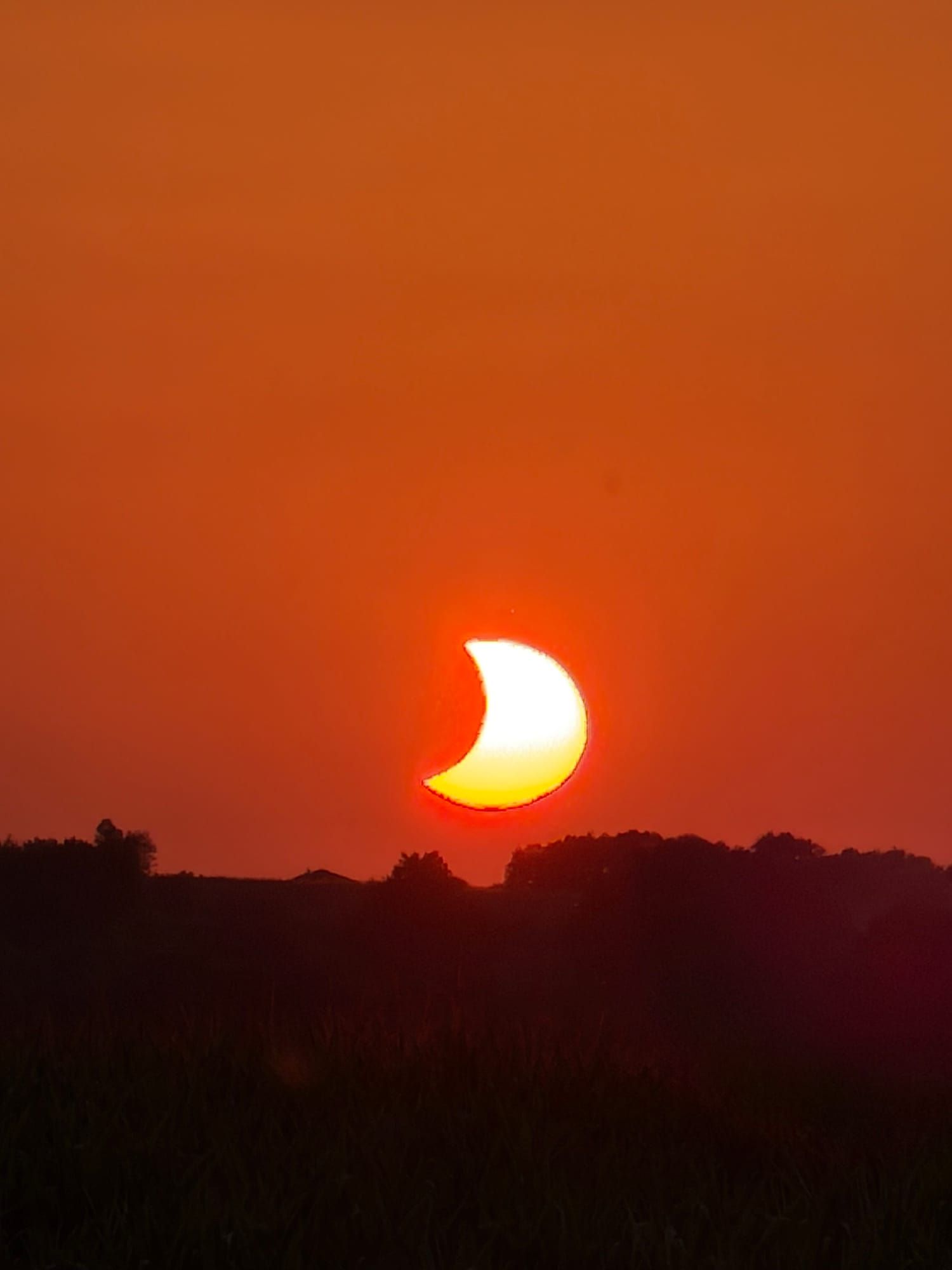 Solar eclipse of August 12, 2026 from Verdun-sur-Garonne