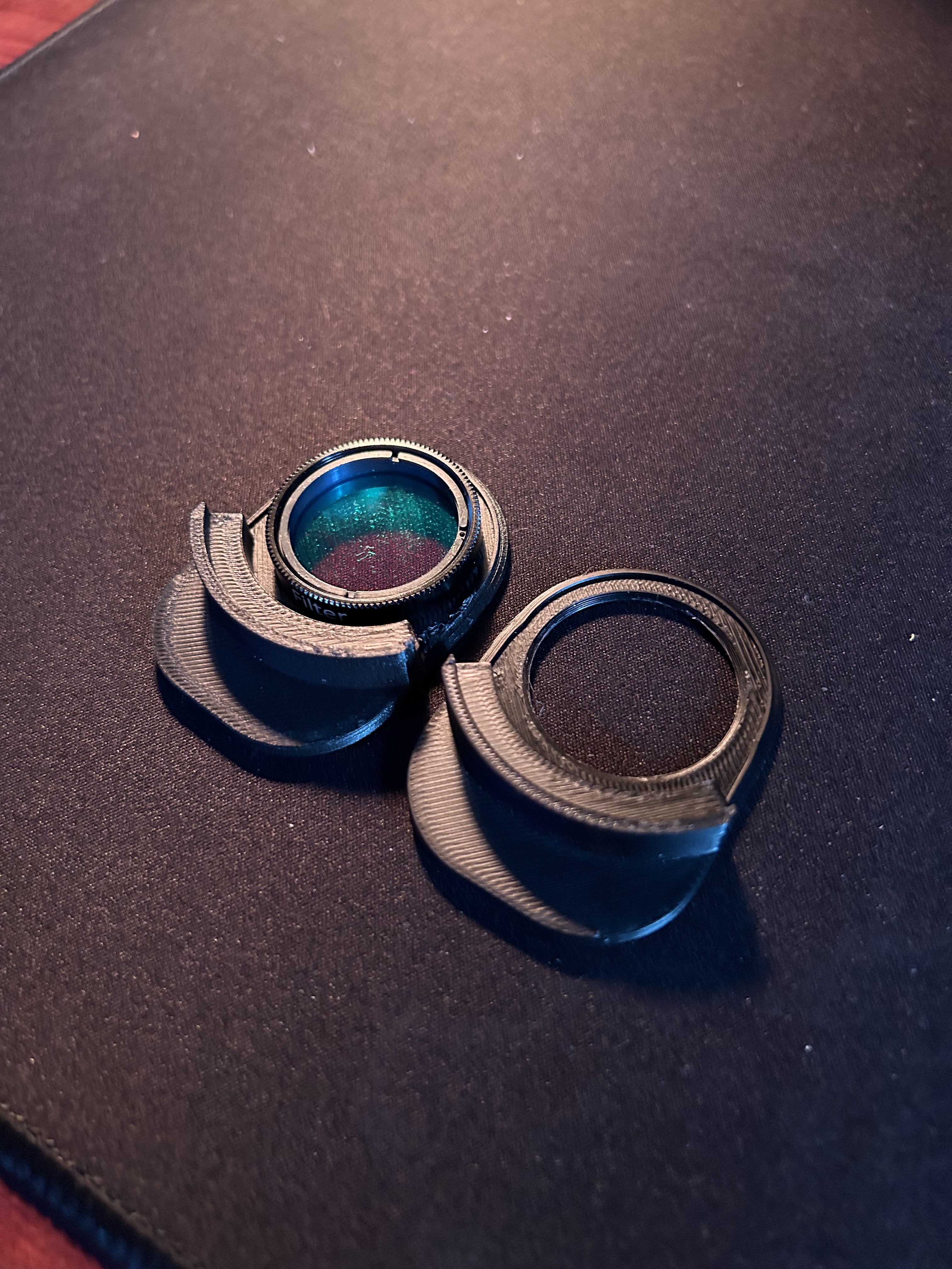 Porte-filtre et filtre UHC pour la lunette ERT