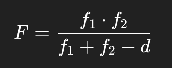 Formule optique plôssl