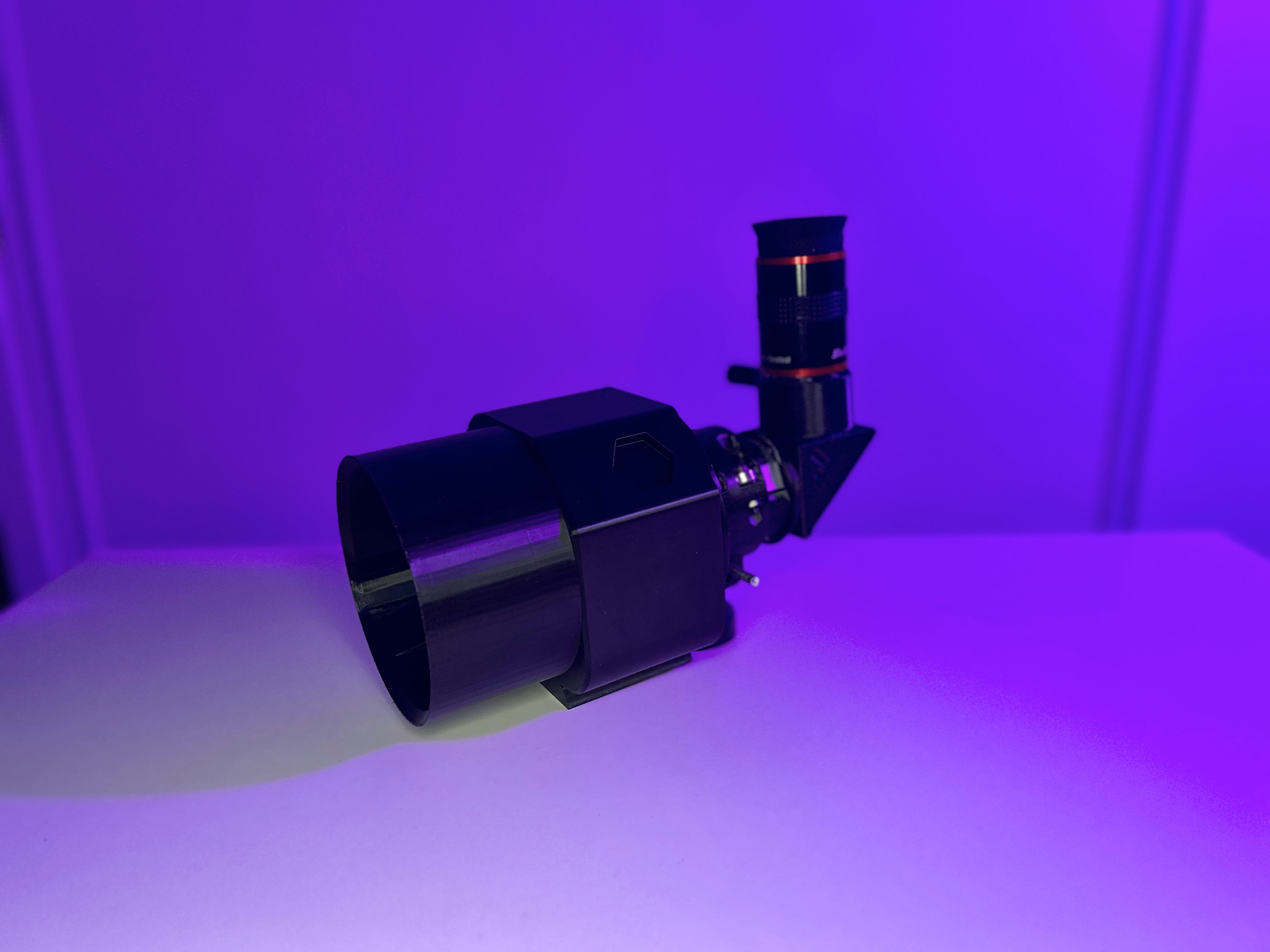 Small educational telescope for astronomy and understanding optical function.